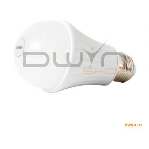 Bec LED BENQ A60A1, 720 lumeni, 10 W,montura E27, eficienta Efficacy (lm/W) 72, temperatura de culoa