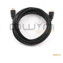 CABLU DATE HDMI v.1.3 A-D (micro) T/T, black, conectori auriti, 4.5 m, 'CC-HDMID-15'