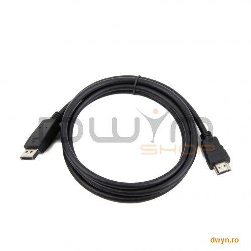 GEMBIRD CABLU DATE DisplayPort - HDMI digital T/T, 1 m, bulk, 'CC-DP-HDMI-1M'