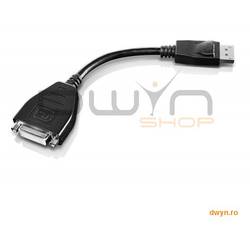 LENOVO Cablu adaptor video DisplayPort to Single-Link DVI-D