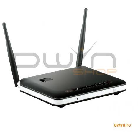 D-Link, Multi WAN Router Wireless N300, 3G/4G LTE, lucreaza cu orice modem 3G/4G, WAN load sharing,