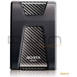 HDD ADATA extern (USB 3.0) 2.5', 1TB, rezistent la socuri (3x straturi protectie), negru, management
