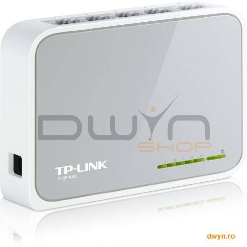 TP-LINK Switch 5 Port-uri 10/100, carcasa plastic