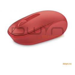Mouse Microsoft Mobile 1850, Wireless, rosu,  U7Z-00033