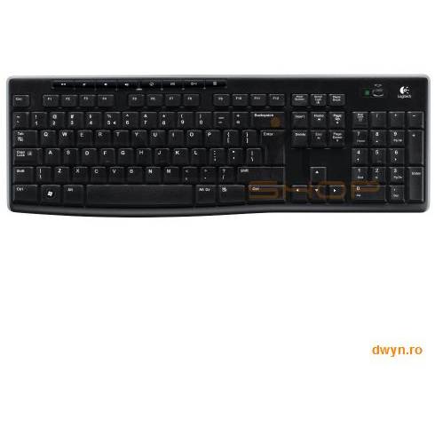 Tastatura Logitech 'K270' Wireless Keyboard, USB, black '920-003738'