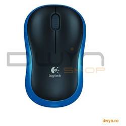 MOUSE Logitech 'M185' Wireless Mouse, Blue  '910-002239'