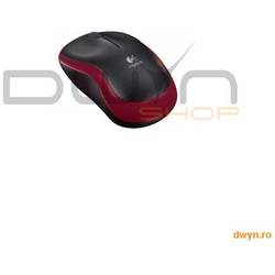 MOUSE Logitech 'M185' Wireless Mouse, Red '910-002240'