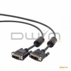 CABLU DATE MONITOR DVI-DVI single link, 1.8M, black 'CC-DVI-BK-6'