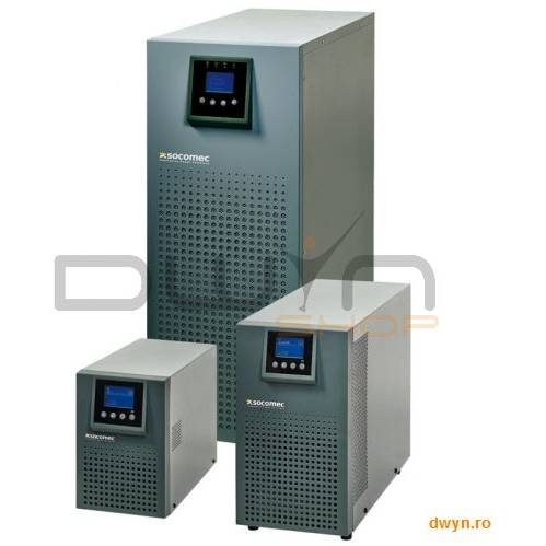 SOCOMEC UPS Online Dubla Conversie 2000VA, Tower,  ITYS2 , Hard wire input/ output,  Baypass , Manag