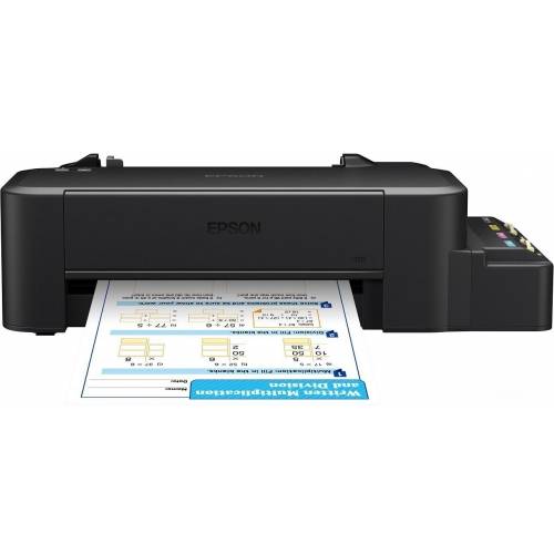 Imprimanta inkjet color CISS Epson L120, dimensiune A4, viteza max 8,5 ppm alb-negru, 4,5ppm color,