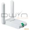 TP-LINK Placa Retea Wireless USB 300Mbps High Gain, 802.11n Draft 2.0,QSS, 2.4GHz, cablu 1,5m