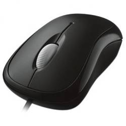 Microsoft Mouse Basic Optic, USB, Negru