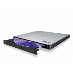 Unitate optica LG, DVD+/-RW, 8x, GP57ES40, extern, USB2.0, slim, silver, retail