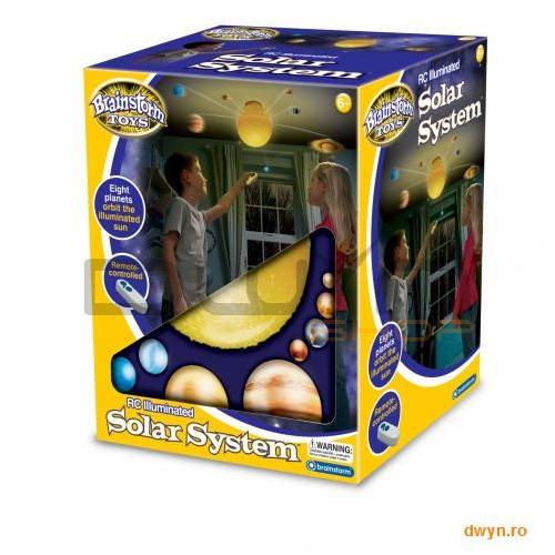 Brainstorm Toys Sistem solar luminos cu telecomanda