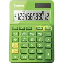 Calculator birou Canon LS123KGR verde, 12 digiti, ribbon, display LCD, functie business, tax si conv