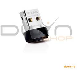 Placa Retea Nano Wireless USB 150Mb/s Lite-N, Realtek chipset, 2.4GHz, buton QSS, dimensiuni: 18.6x1