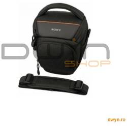 Geanta Sony pentru DSLR si obiective , protejeaza camera de praf si zgarieturi, curea transport, neg