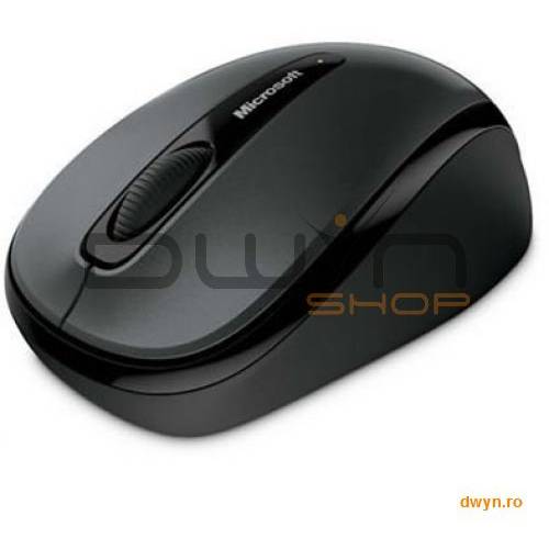 Mouse Microsoft Wireless Mobile mouse 3500, USB, ER, English, Black, Retail