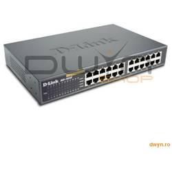 D-Link, Switch 24 porturi 10/100, Desktop / Rackmount