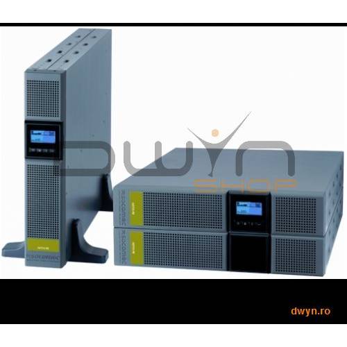 UPS SOCOMEC Netys PR RT 2200VA, putere 2200VA / 1800W, 8 x IEC 320 (10 A) + 1 x IEC 320 (16 A), timp