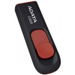 USB 2.0 16GB ADATA C008 Black&Red 'AC008-16G-RKD'