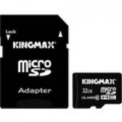 Kingmax Micro-SDXC 64GB class 10 UHS-1 PRO, R/W: 80/13MB