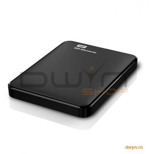 Western Digital HDD WD EXTERN 2.5' USB 3.0 1TB  ELEMENTS PORTABLE SE Black
