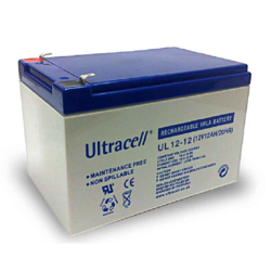 Acumulator ULTRACELL 12V 12Ah   L 151 mm x W 98 mm x H 95 mm. cu borne Total H 101 mm
