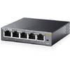 Switch TP-Link TL-SG105E, 5 porturi Gigabit, Desktop, Easy Smart, 16Gbps Capacity, Tag- based VLAN,
