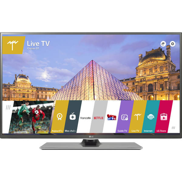 Televizor LED LG Smart TV 42LF652V Seria LF652V 106cm argintiu Full HD 3D contine 2 perechi de ochelari 3D