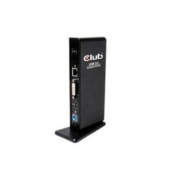 Docking Station Club 3D, CSV-3242HD, USB 3.0 to HDMI / DVI / USB 3.0 / USB 2.0 / Ethernet / Audio 2.