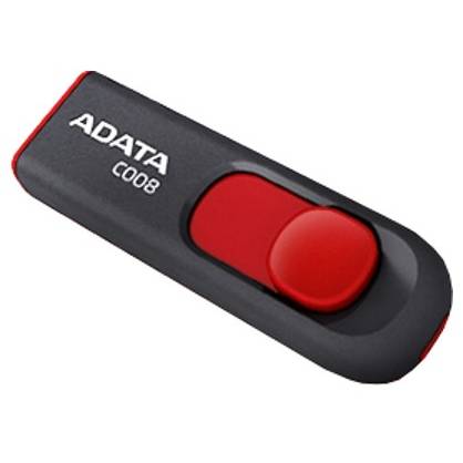 Memorie externa ADATA Classic C008 8GB negru/rosu