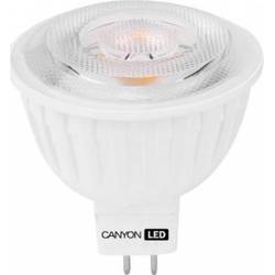 Bec LED CANYON MRGU5.3/5W12VW60 LED lamp, MR shape, GU5.3, 4.8W, 12V, 60°, 300 lm, 2700K, Ra>80, 50000 h