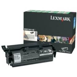LEXMARK X651H11E BLACK TONER