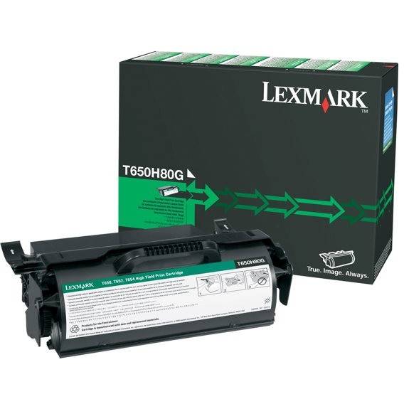 LEXMARK T650H80G BLACK TONER