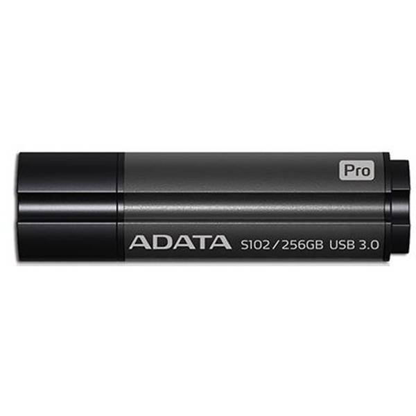 ADATA memory S102 Pro 256GB USB 3.0 Titanium Gray (Read/Write 200/120MB/s )