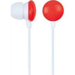 Gembird  Stereo In-Earphones MP3, red