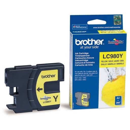Brother Cartus LC980 Yellow