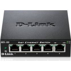 Switch D-Link DES-105 5 porturi Fast Ethernet
