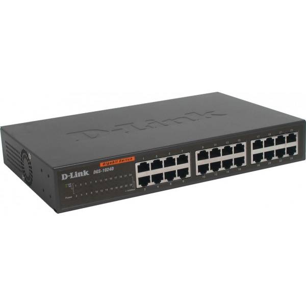 D-Link Switch GigabitEthernet 24 porturi 10 100 1000Mbps DLINK DGS-1024D E