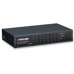 Switch Intellinet 8x10/100 metal, dimensiune desktop