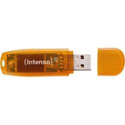 USB Flash Drive Intenso Rainbow Line 64GB Portocaliu