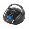 Radio portabil Hyundai MP3 HYUTR1088SU3BS, negru-argintiu