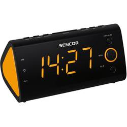 Radio ceas desteptător Sencor SCR 170, portocaliu