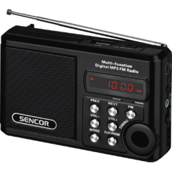 Radio Sencor SRD 215, negru