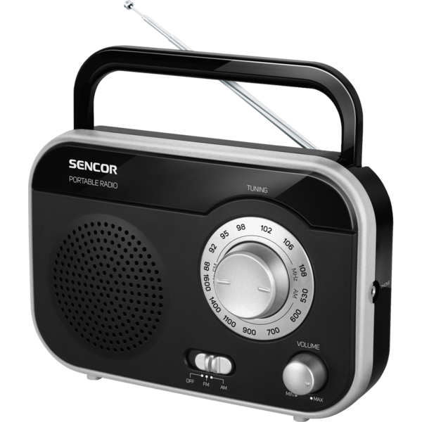 Radio Sencor SRD 210 BS, negru/argintiu