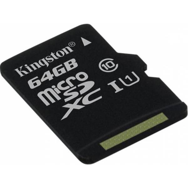 Card de Memorie Kingston microSDXC 64GB Clasa 10 45mbps