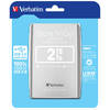 Hard disk extern Verbatim Store n Go 2TB 2.5 inch USB 3.0 Silver