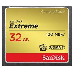 Card de memorie SanDisk Compact Flash Extreme 32GB, 120 MB/s