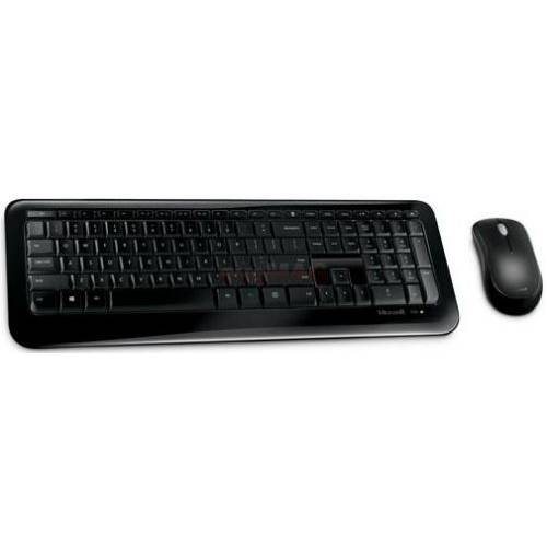 Kit Tastatura si Mouse Microsoft Desktop 850 Wireless Negru